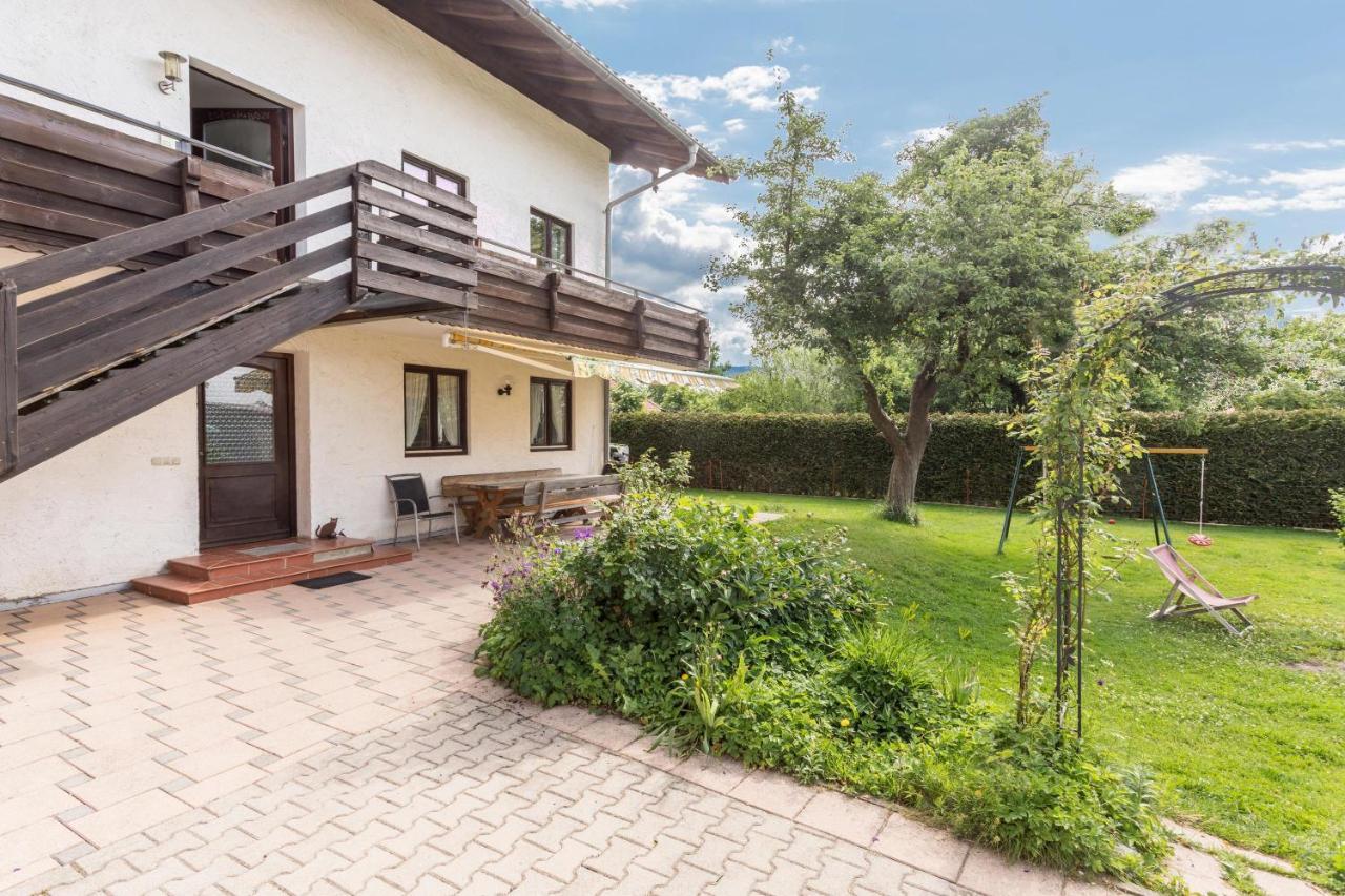 Fewo Beim Nik Mit Wanderreitstation Höslwang Dış mekan fotoğraf